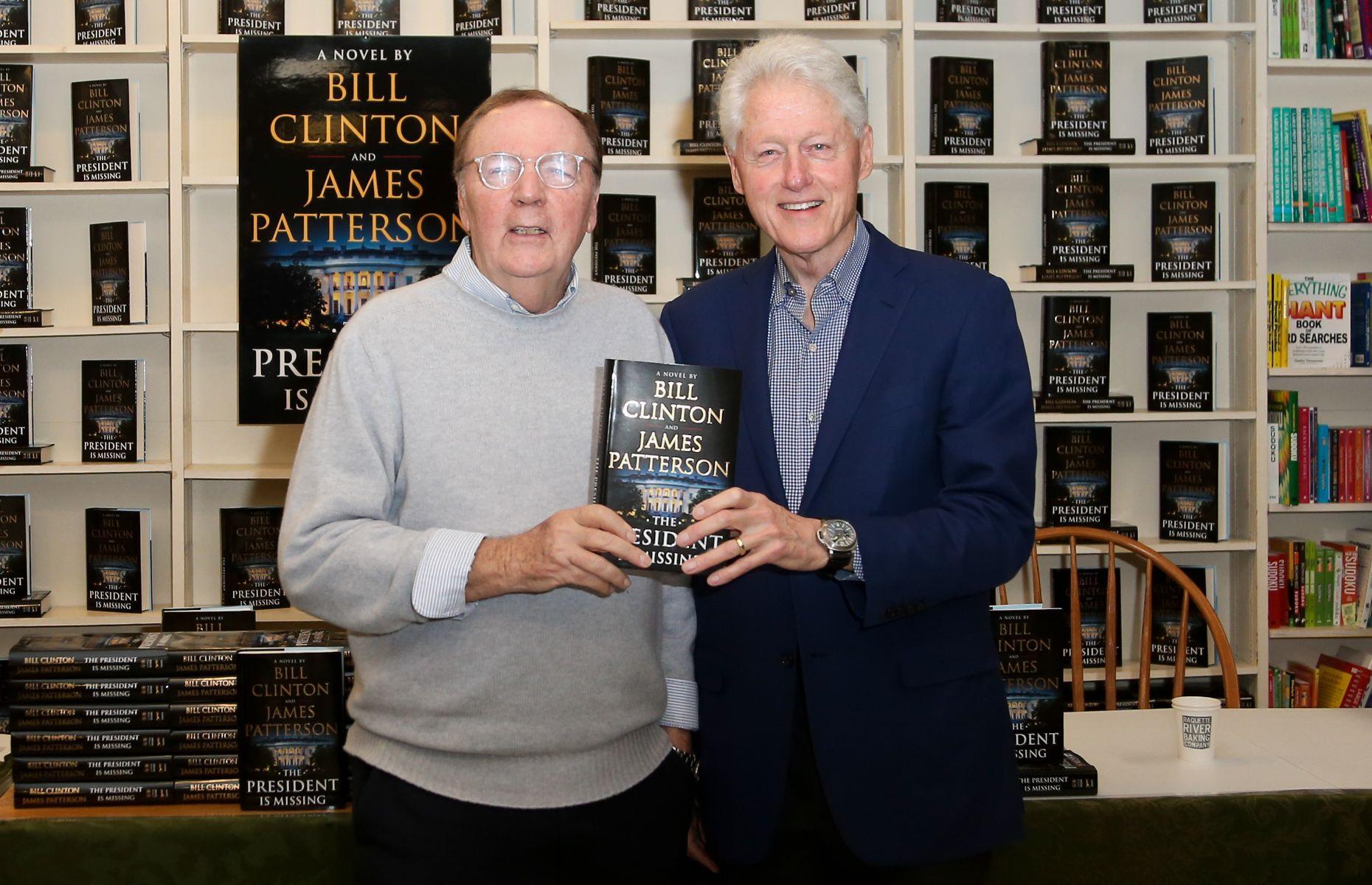 1st: James Patterson